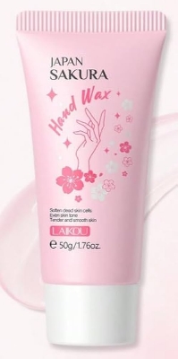 Picture of LAIKOU Japan Sakura Hand Wax Mask - 50g