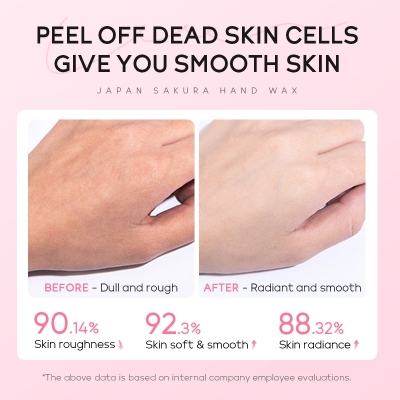 Picture of LAIKOU Japan Sakura Hand Wax Mask - 50g