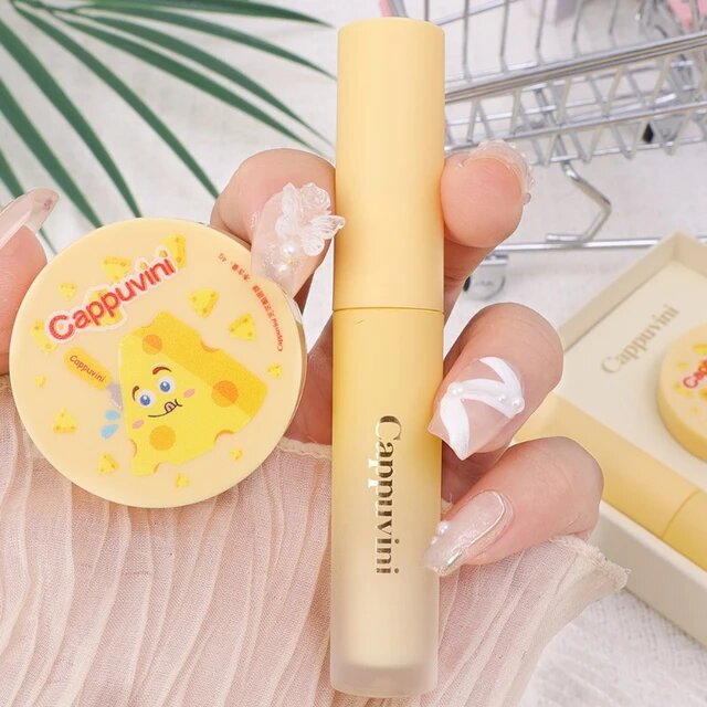 Picture of Cappuvini Cheese Lip Care Lip mask 2 in 1 set