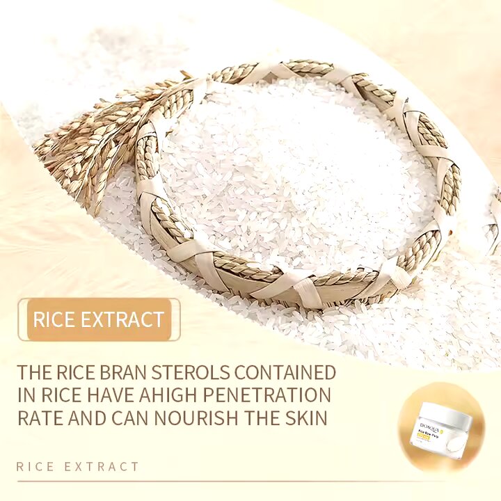 Picture of BIOAQUA Cream Rice Raw Pulp Moisturizing Skin Rejuvenation Facial Skin Care- 50g