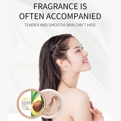 Picture of Shea Butter Exfoliating Scrub For Winter Deep Cleaning Exfoliating Gel Face