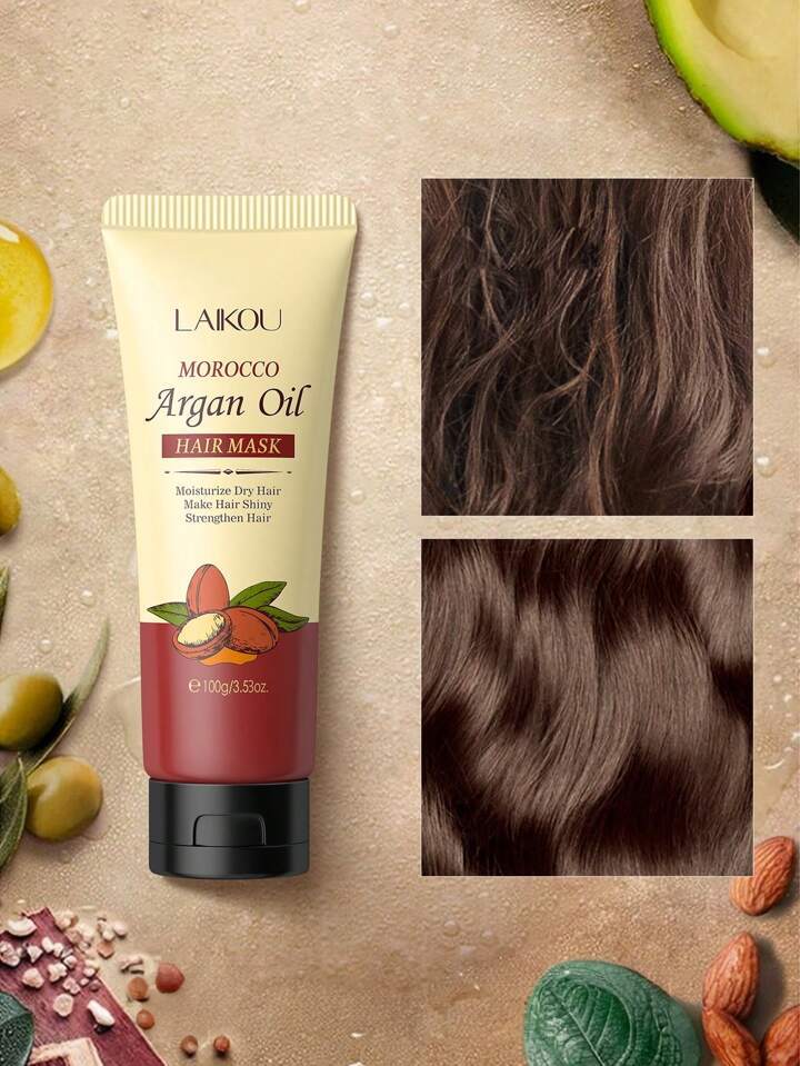 Picture of Laikou Morocco Argan Oil Hair Mask - 100g