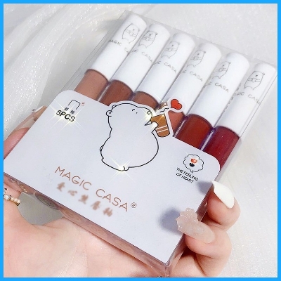 Picture of Magic Casa Love Bear Matte Lip Glaze set 6 in 1 Box