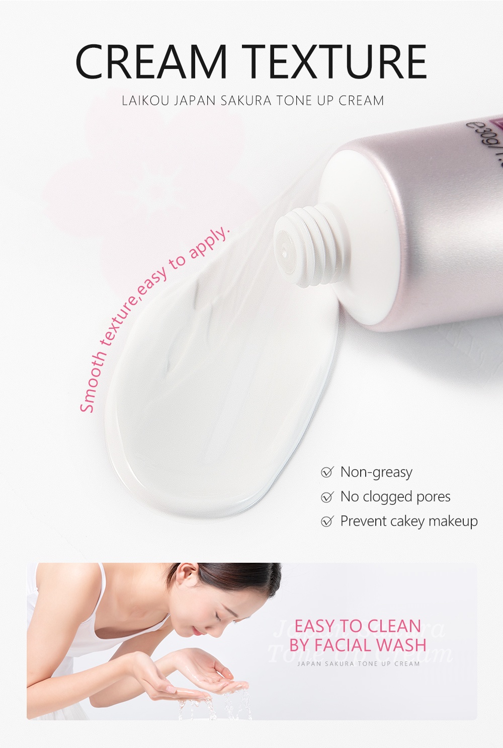 Picture of Laikou Japan Sakura Tone Up Cream - 30g