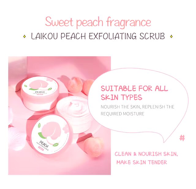 Picture of LAIKOU Facial Scrub Exfoliating Nourishing Repair Scrub Face Cream