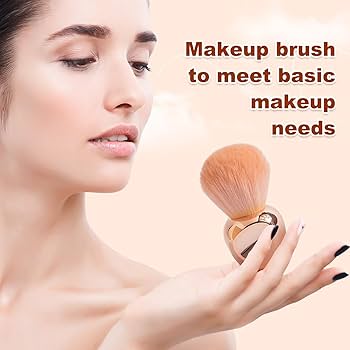 Picture of MAANGE Makeup Brush for Blush/ Powder / Foundation Pink Colour