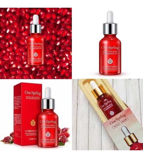 Picture of One Spring Red Pomegranate moisturizing skin care serum-15 ml