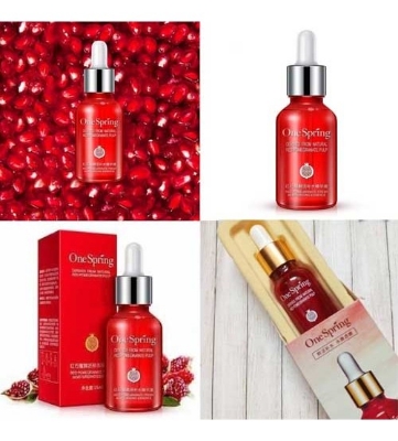 Picture of One Spring Red Pomegranate moisturizing skin care serum-15 ml