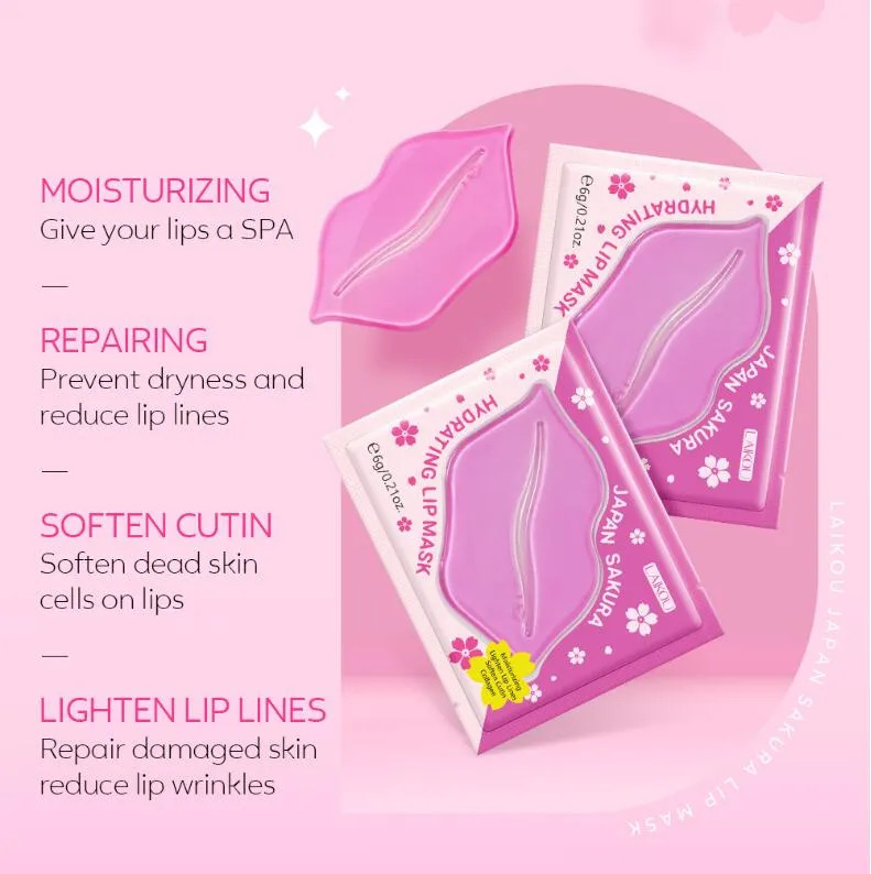 Picture of Laikou Cherry Blossom Lip Mask - Tender Lip Care