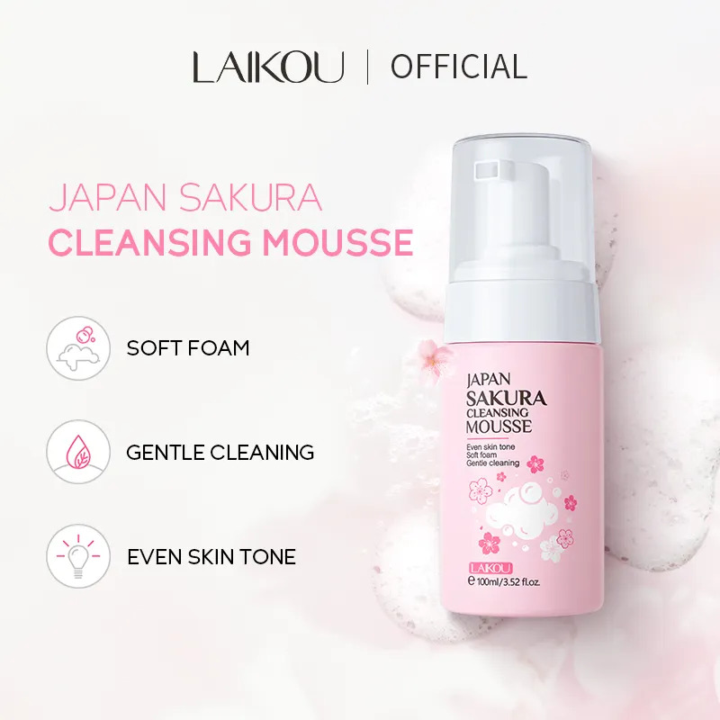 Picture of Laikou Japan Sakura Cleansing Mousse 100ml