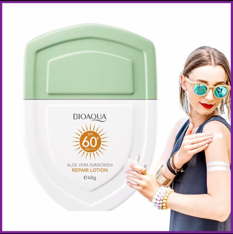 Picture of BIOAQUA Aloe Vera Sunscreen Repair Lotion SPF 60+ PA+++