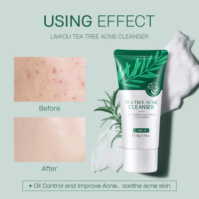 Picture of LAIKOU Tea Tree Acne Cleanser 50gm - Face Wash