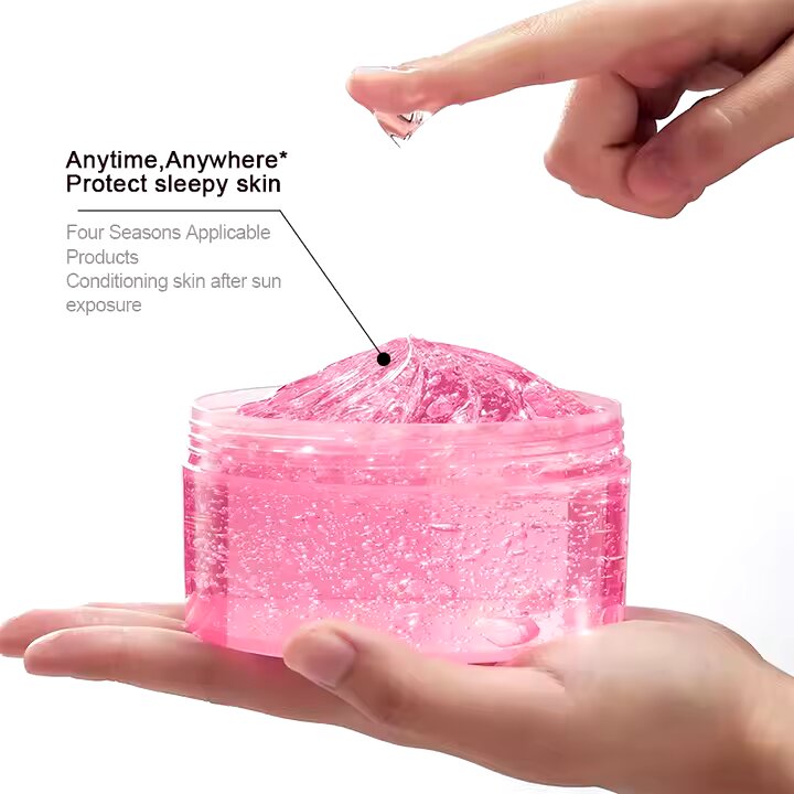 Picture of BIOAQUA Hydrating & Moisturizing Pink Aloe Vera Soothing Gel- 300 gm