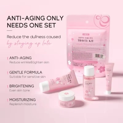 Picture of Laikou Japan Sakura Travel Kit 4 in 1 set