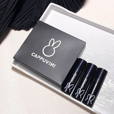 Picture of Cappuvini blackbunny pipe matte mud velvet lipstick