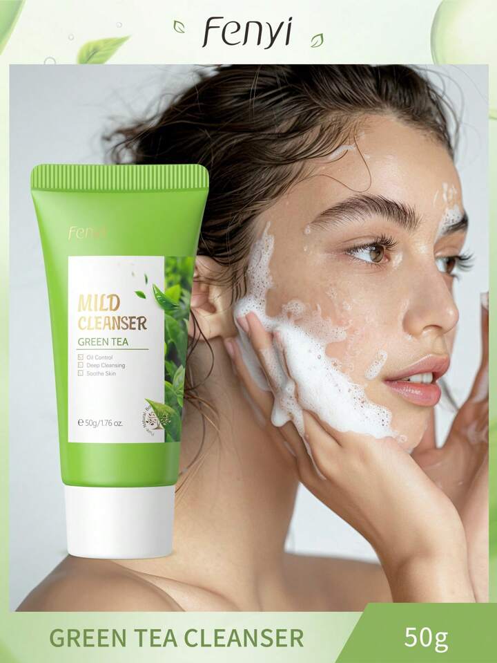 Picture of Fenyi Green Tea Cleanser Oil Control Face Wash 50g
