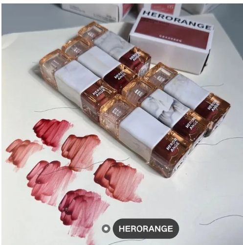 Picture of Herorange cute vibrant lipgloss