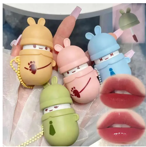 Picture of Cappuvini cute carrying friendly colourful doll lipstick