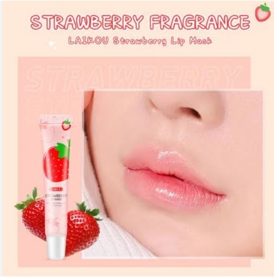 Picture of LAIKOU Strawberry Lip Mask Nourishing Moisturizing Lips Care 18g