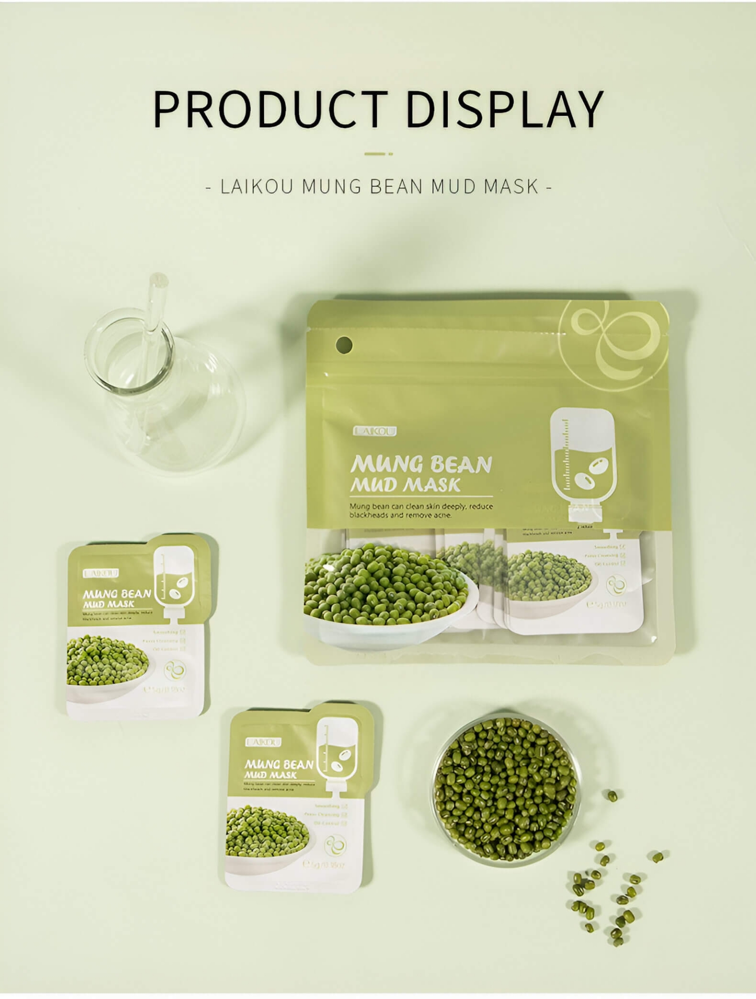 Picture of LAIKOU Mung Bean Mud Mask (5g)