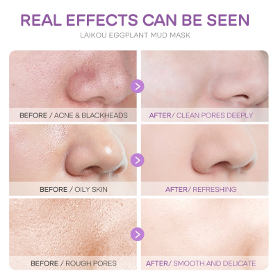 Picture of LAIKOU Eggplant Mud Mask 5gm -5pcs