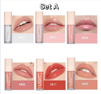 Picture of HANDAIYAN 6 Colors Light Lip Gloss Set Box Set-A & B