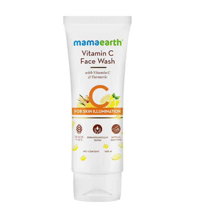 Picture of Mamaearth vitamin C face wash with vitamin C and turmeric for skin illumination