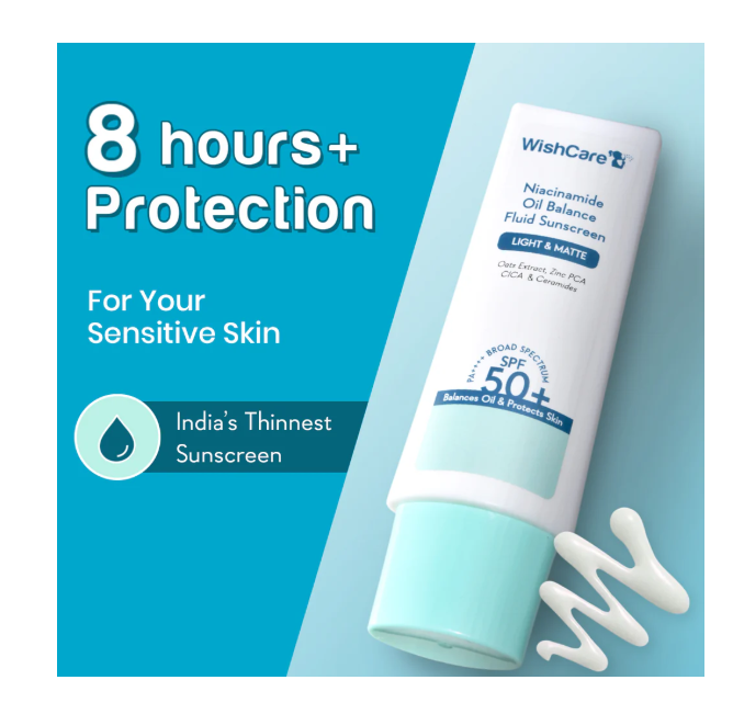 Picture of Niacinamide Oil Balance Fluid Sunscreen | SPF50 PA++++