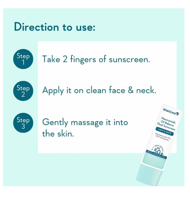 Picture of Niacinamide Oil Balance Fluid Sunscreen | SPF50 PA++++