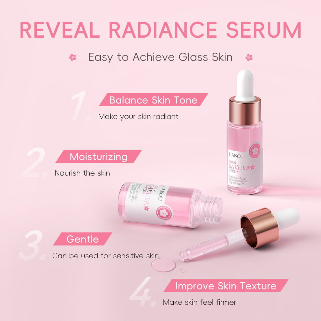 Picture of Laikou Sakura & Vitamin C Serum Combo ( 17 ml +17ml )