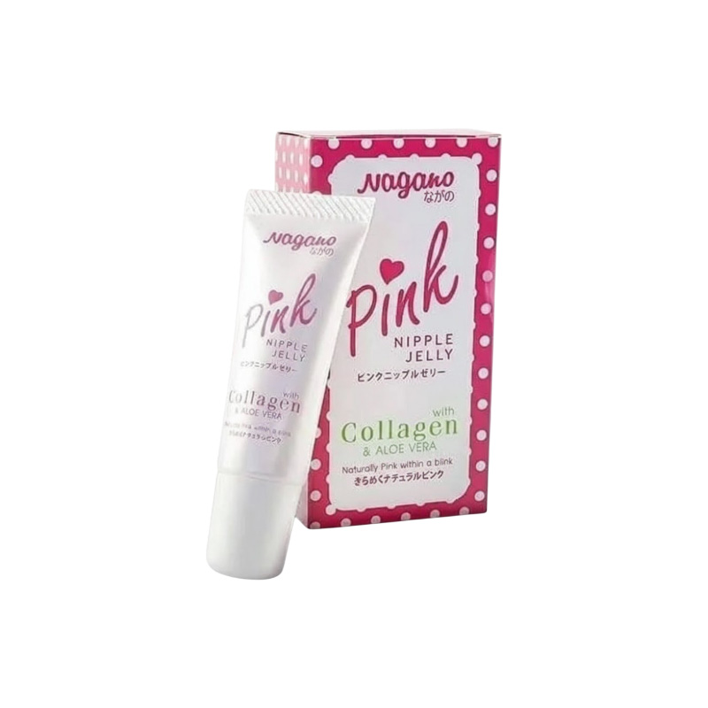 Picture of Nagano Pink Nipple Jelly Get Pink Lips & Nipple 10ml with Collagen & Aloe Vera