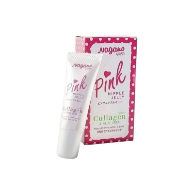 Picture of Nagano Pink Nipple Jelly Get Pink Lips & Nipple 10ml with Collagen & Aloe Vera