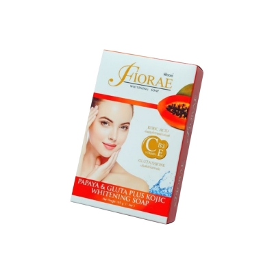 Picture of FIORAE Papaya & Gluta Plus Kojic Whitening Soap