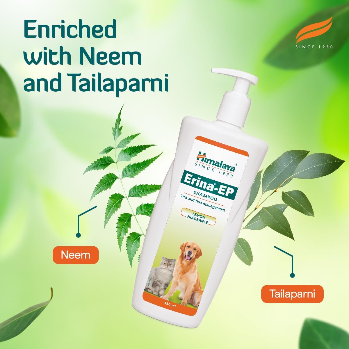 Picture of Himalaya Erina EP Shampoo Tick and Flea Control Shampoo 200ml