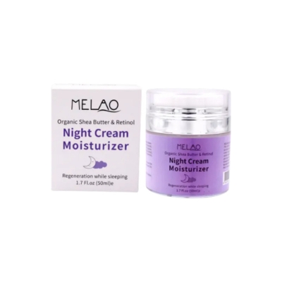 Picture of Melao Organic Shea Butter & Retinol Night Cream Moisturizer 50ml