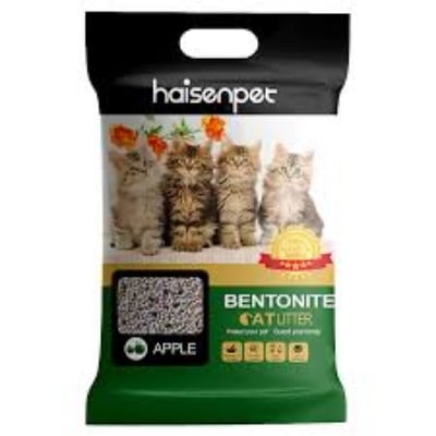 Picture of HaisenPet Bentonite Cat Litter Apple 5 Litter