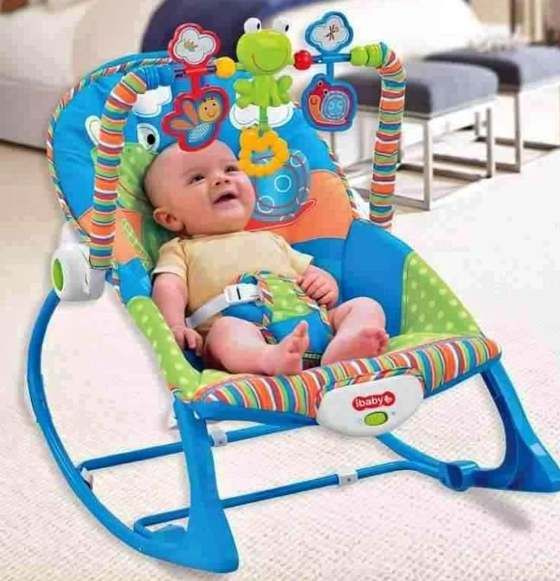 Picture of Baby Rocking Chair With Toy Stand
