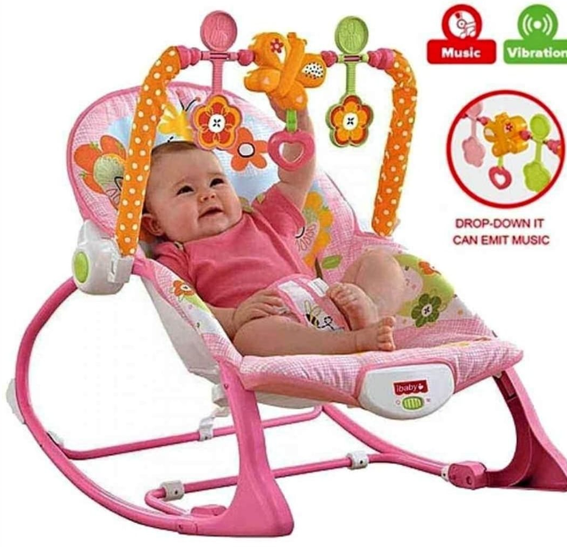 Picture of Baby Rocking Chair With Toy Stand