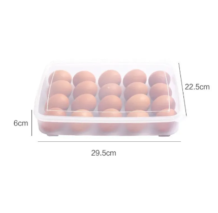 Picture of 34 Grid Egg Storage Box | Kitchen Food Storage & Dispenser for Home & Office