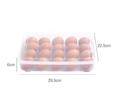 Picture of 34 Grid Egg Storage Box | Kitchen Food Storage & Dispenser for Home & Office