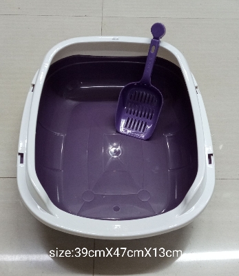 Picture of Cat Litter Box with Scoop & Free Bowl