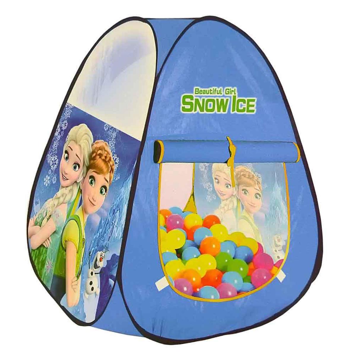Picture of Frozen Berby doll tent play house & with 50 balls