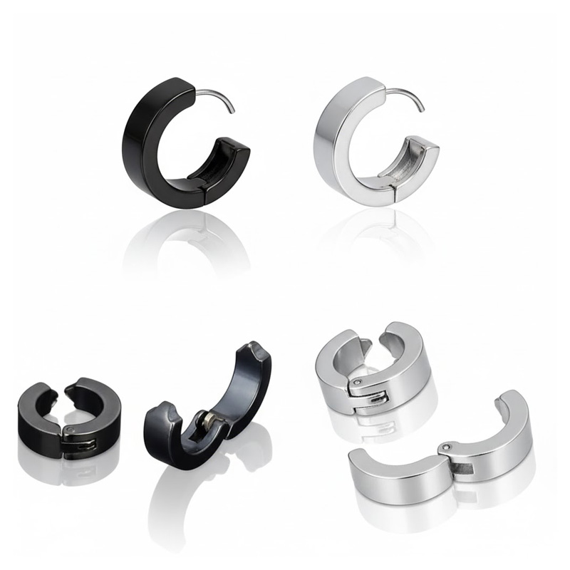 Picture of Good Quality Metal Ear Ring for Men