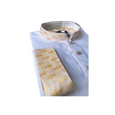 Picture of Men'S Elite Panjabi Premium Semi Long Panjabi For Men 2024