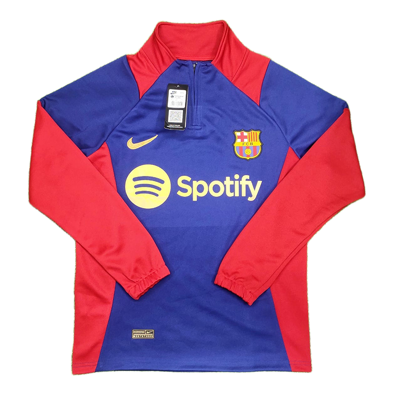 Picture of winter collection Barcelona New Jersey Football Jersey Premium Quality Jersey Collar Jersey full Sleeves Jersey 2025