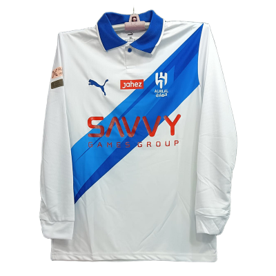 Picture of Al Hilal Jersey - Full Sleeve Collar al-hilal Jersey for Man - Football Jersey