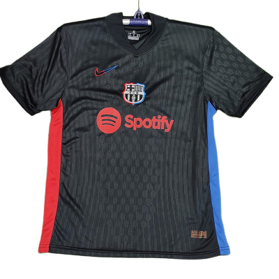 Picture of FC Barcelona Jersey - Player Edition Jersey - FC Barcelona FCB Football Club - Home/Away Kit - Special Fans Version Jersey Club Jersey 2024/25 - Thai Fabrics - Short Sleeve - New Football Jersey - UEFA Champions League 2024 Design - Premium