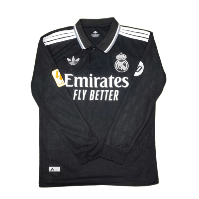 Picture of Real Madrid New Jersey Premium quality Jersey Football Jersey Full sleeve Jersey collar Jersey embroidery logo Jersey 24/25