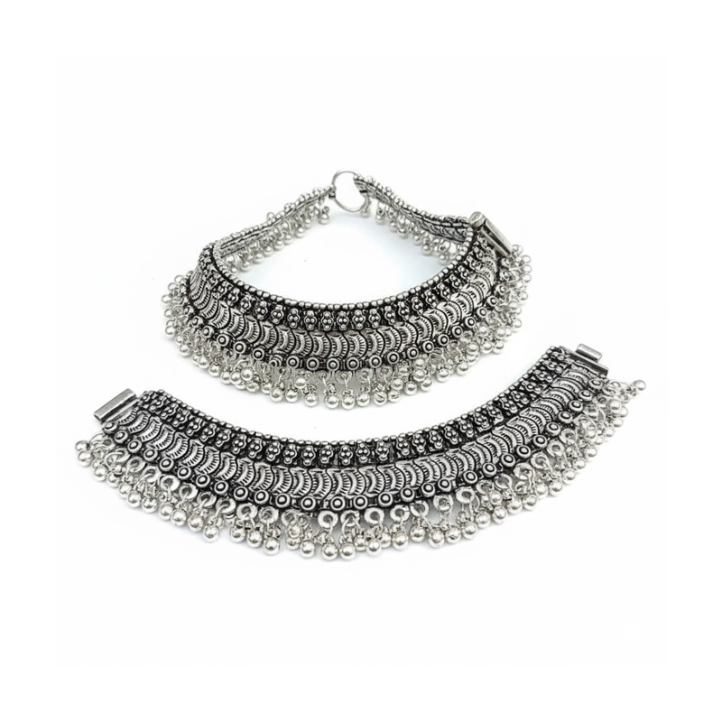 Picture of Exclusive fashionable anklet nupur (payel) suitable anklet nupur jarman silver payel nupur (anklet) for women girls
