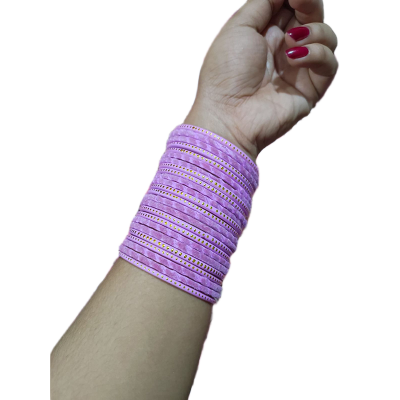 Picture of 1set 24pis Velvet kacher bangles /bridal bangles bracelets package bangles for girls